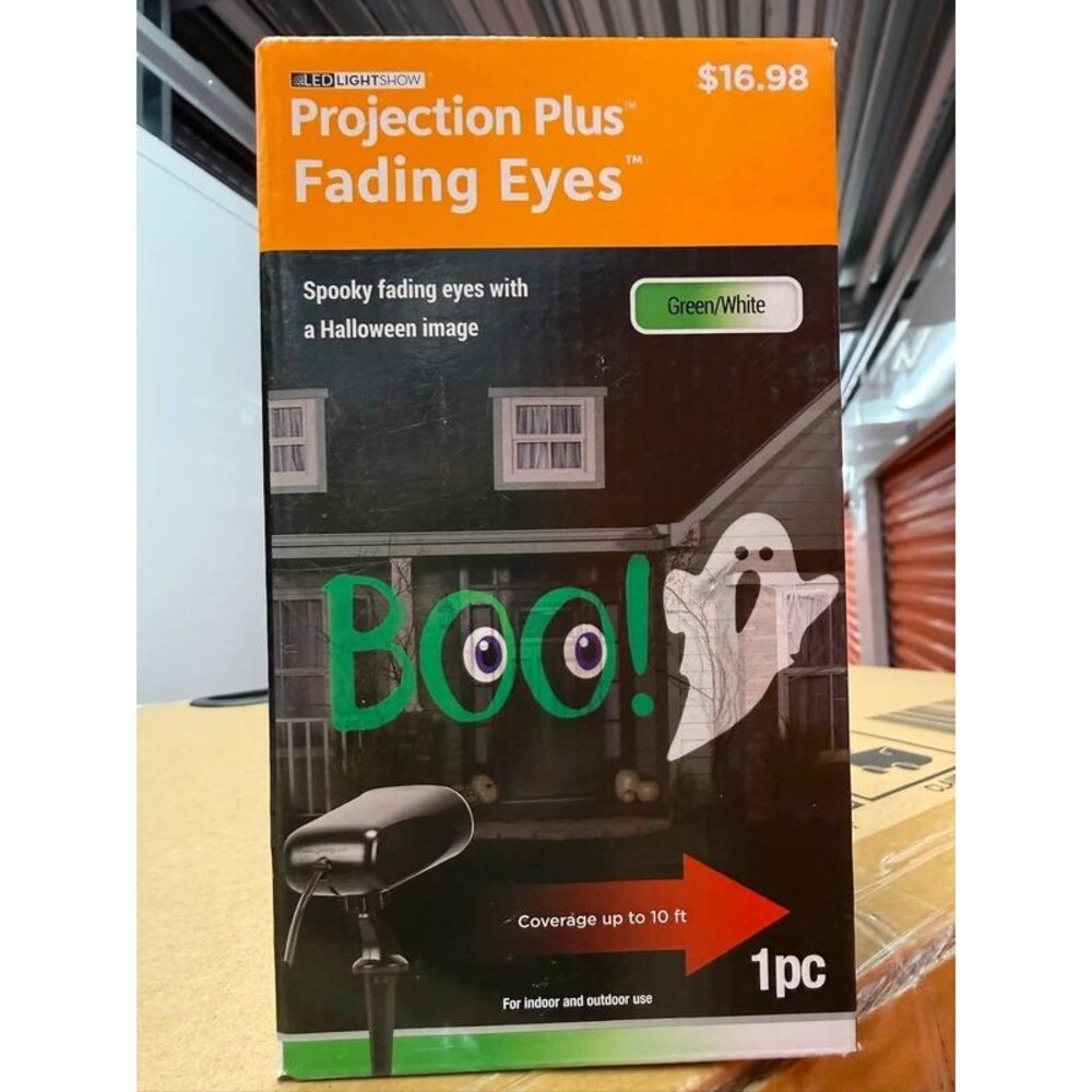 Halloween fading eyes Ghost Boo projection light Halloween spotlight New